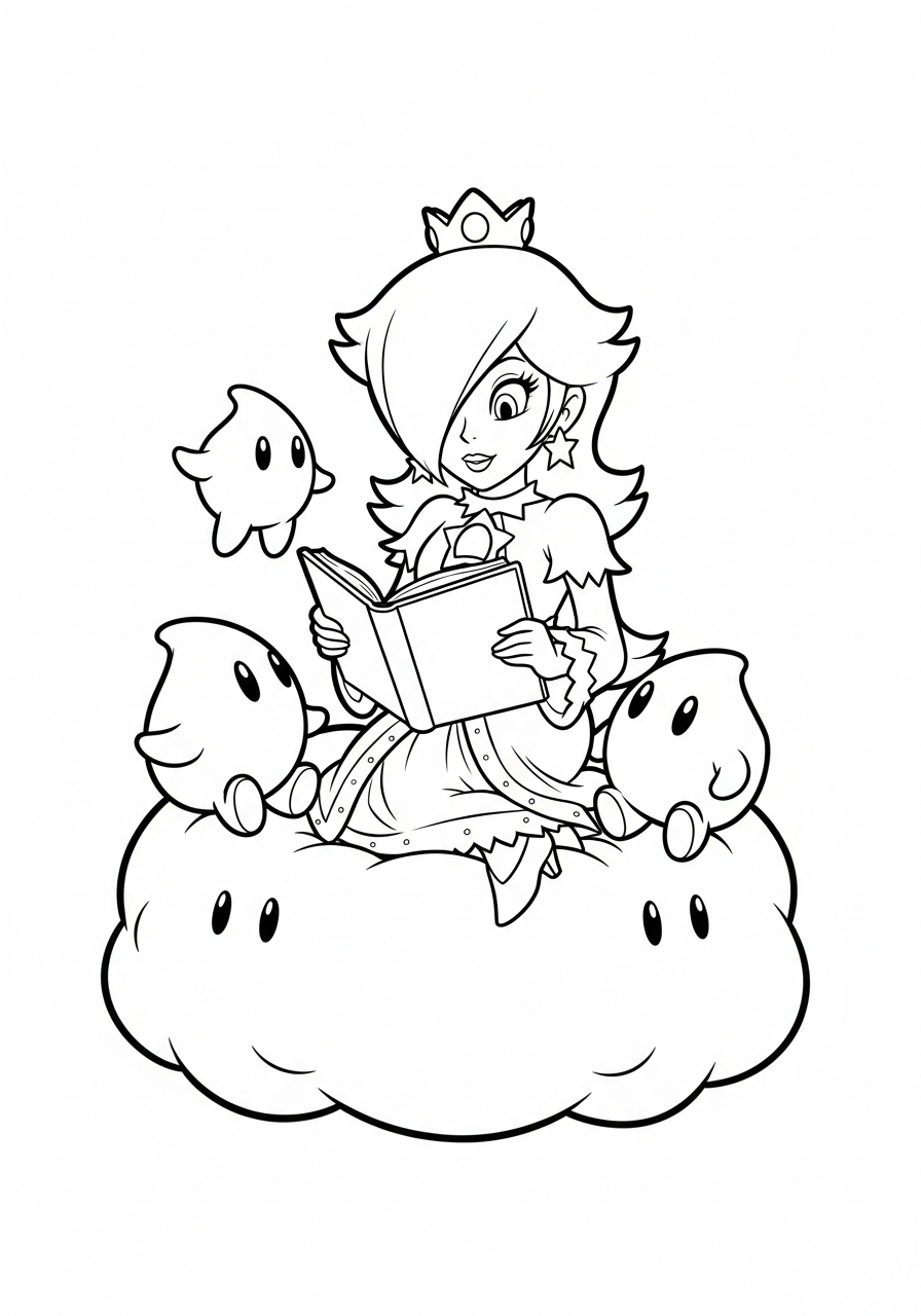 adult coloring pages Rosalina