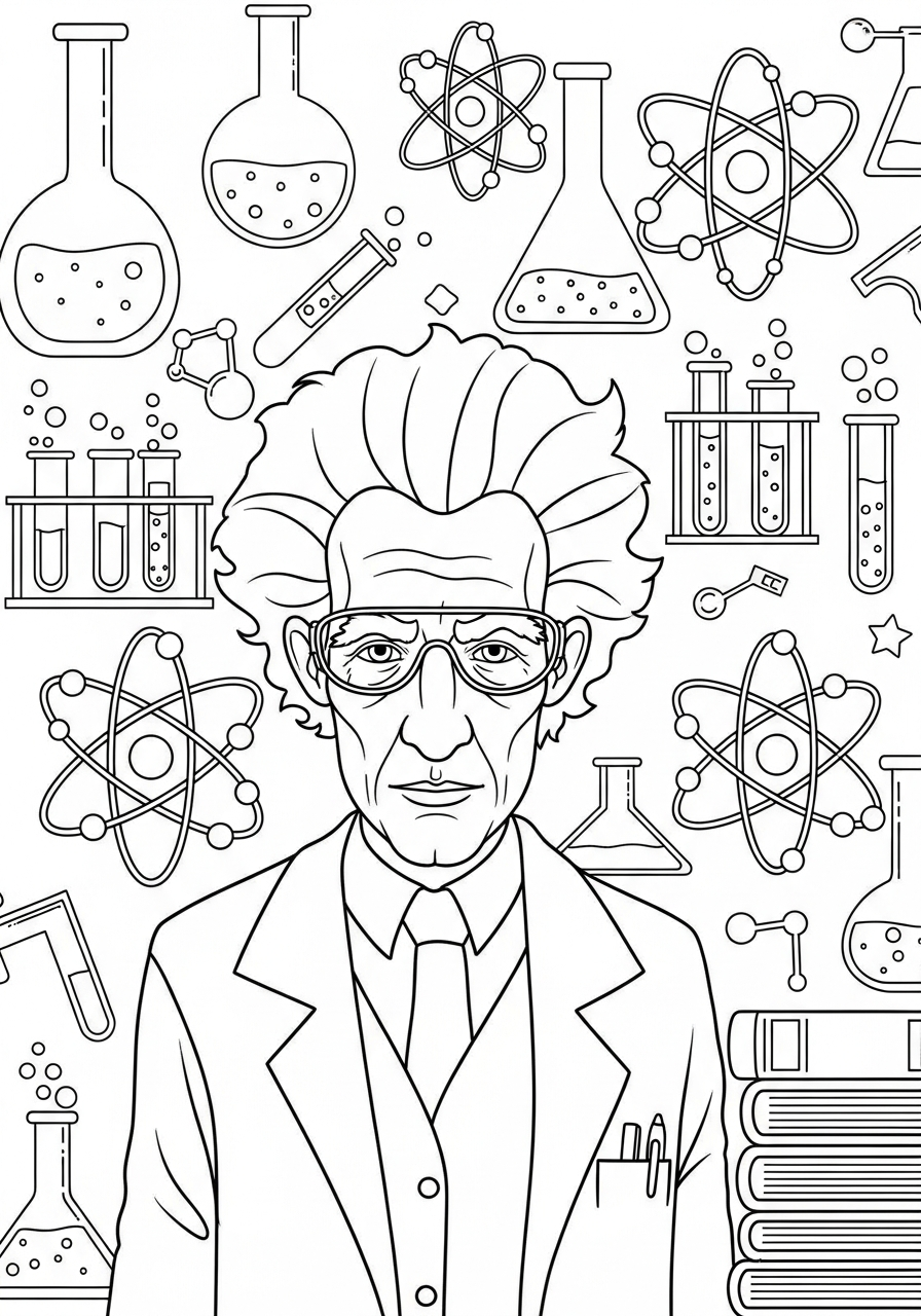 Scientist Coloring Pages 20 grinch cute Scientist coloring pages