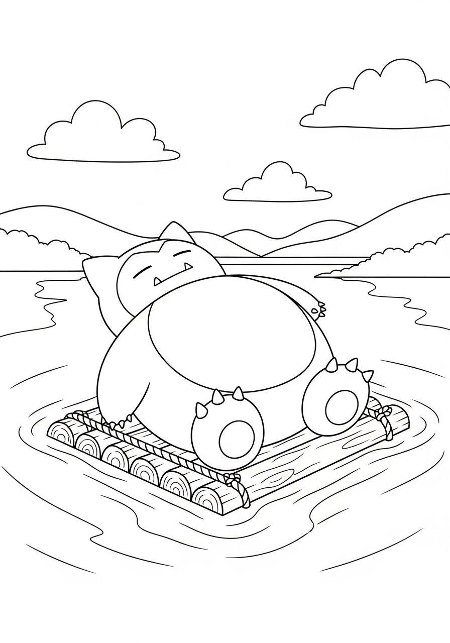 Snorlax Coloring Pages 19 coloring pages Snorlax