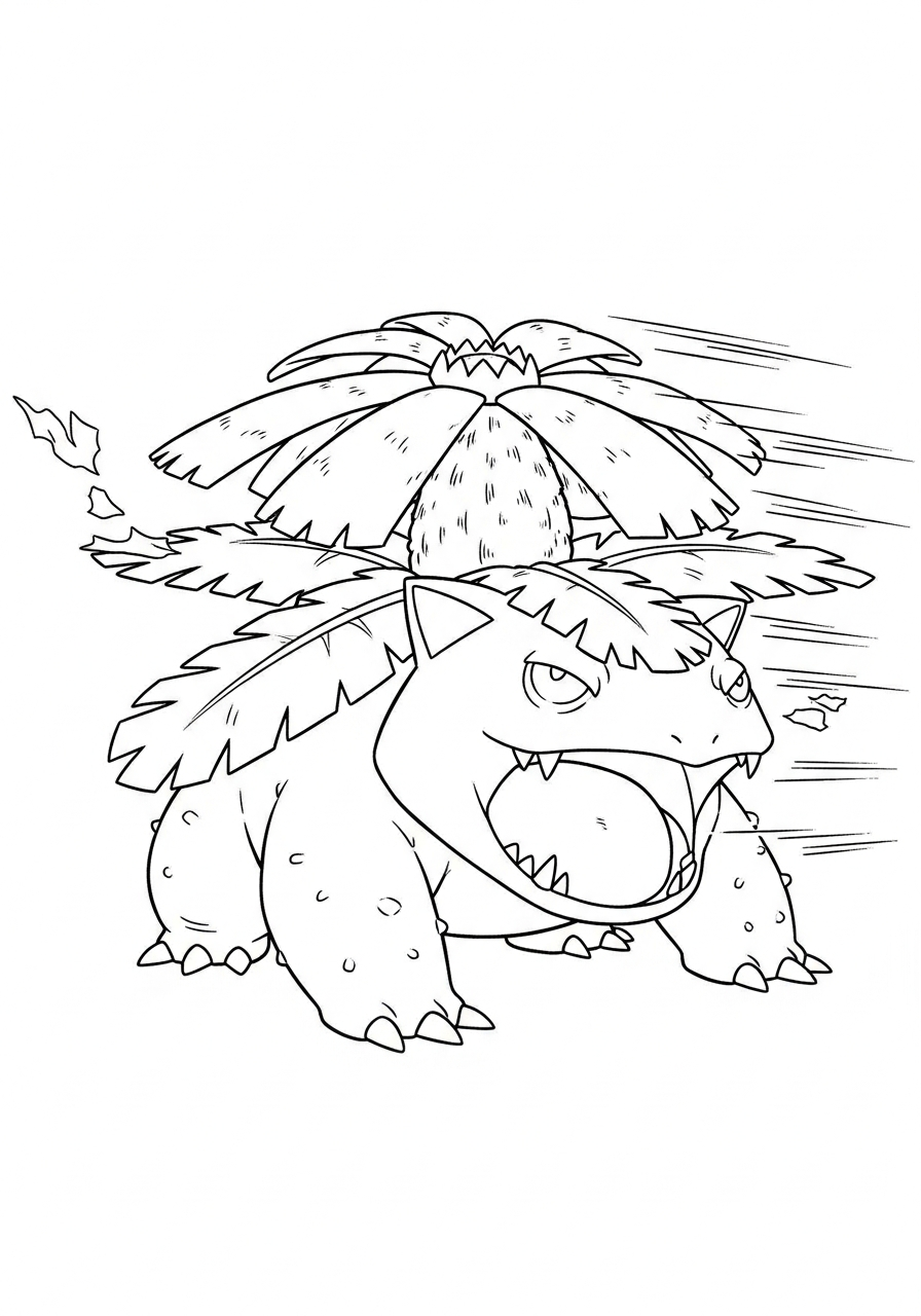 Venusaur coloring pages