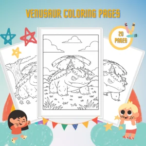 Venusaur Coloring Pages thumbnail