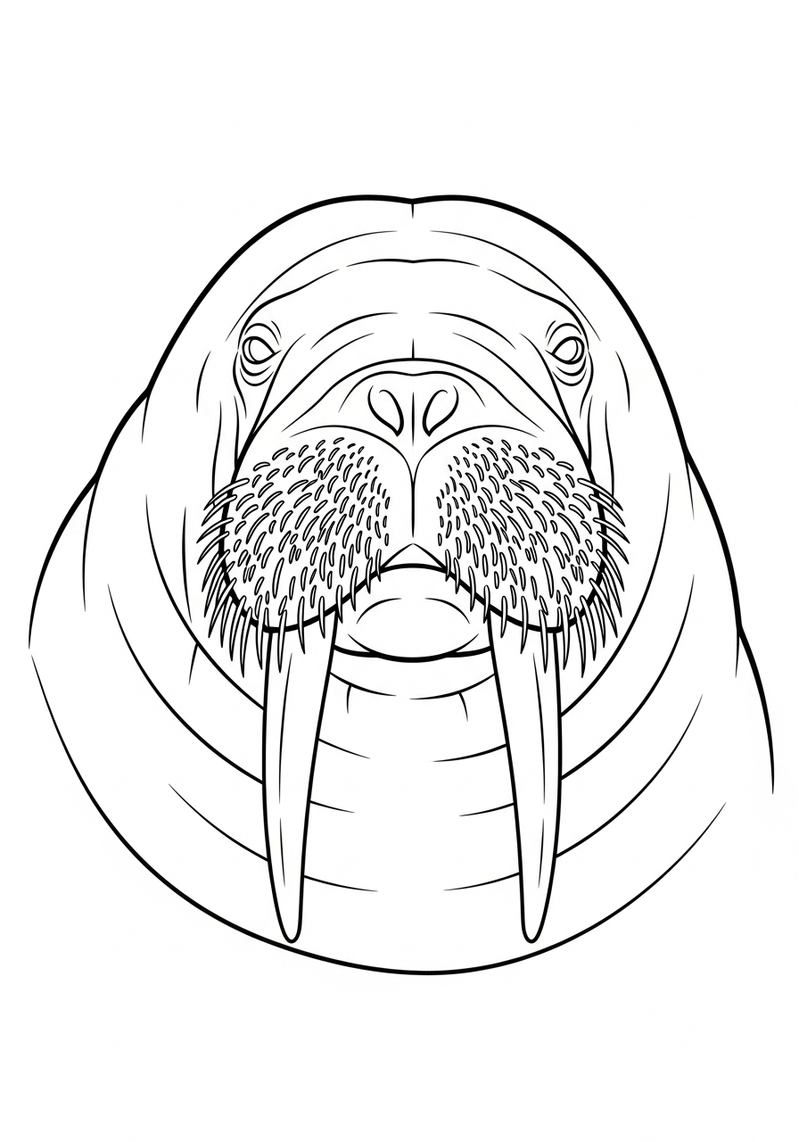 Walrus coloring pages grinch