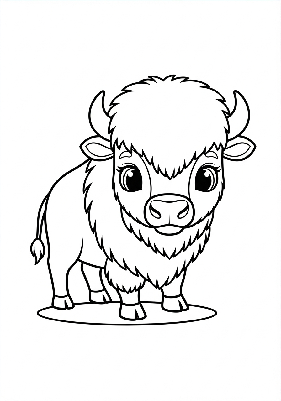 Bison Coloring Pages 10 coloring Bison pages
