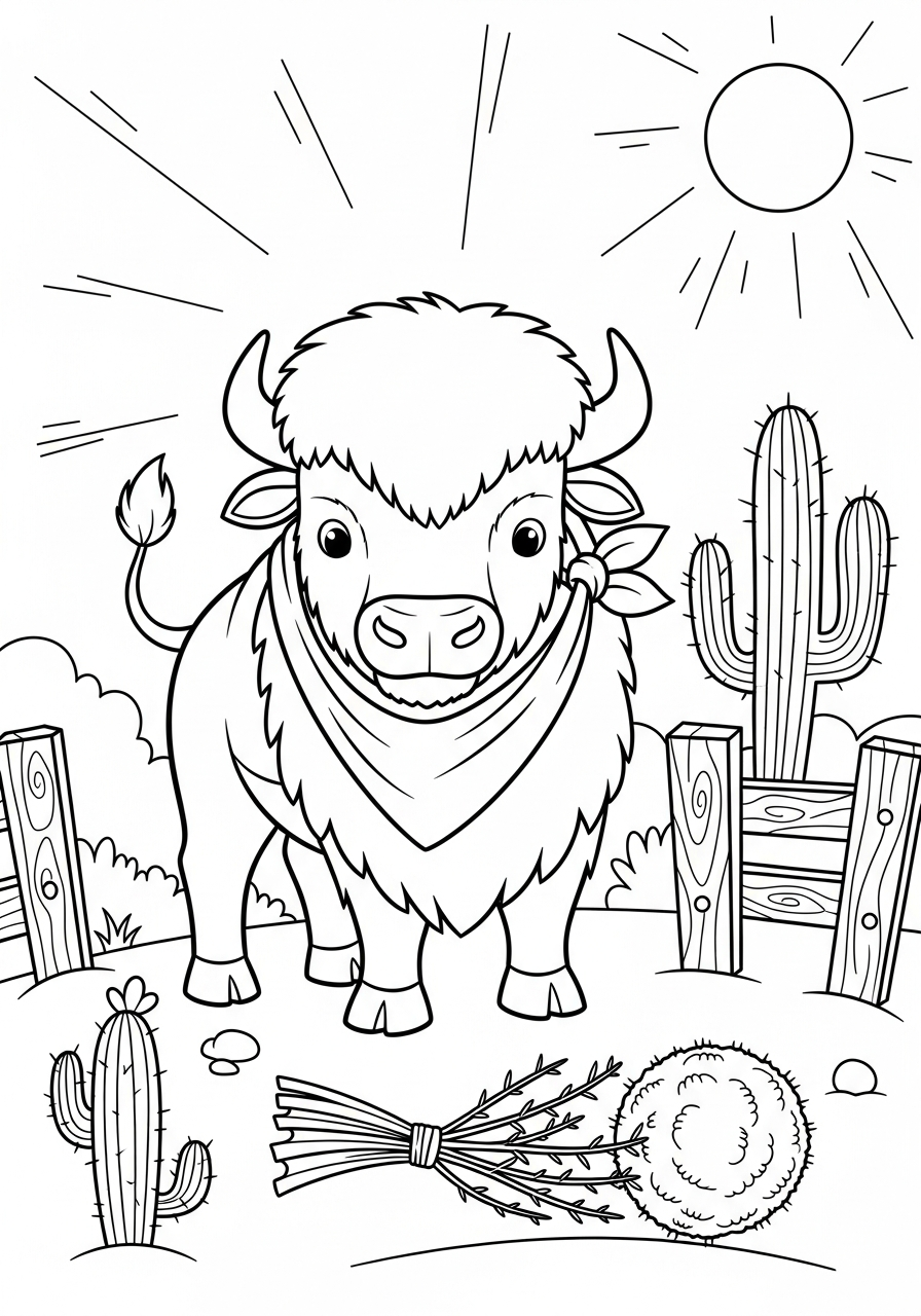 Bison Coloring Pages 18 free adult Bison coloring pages 1