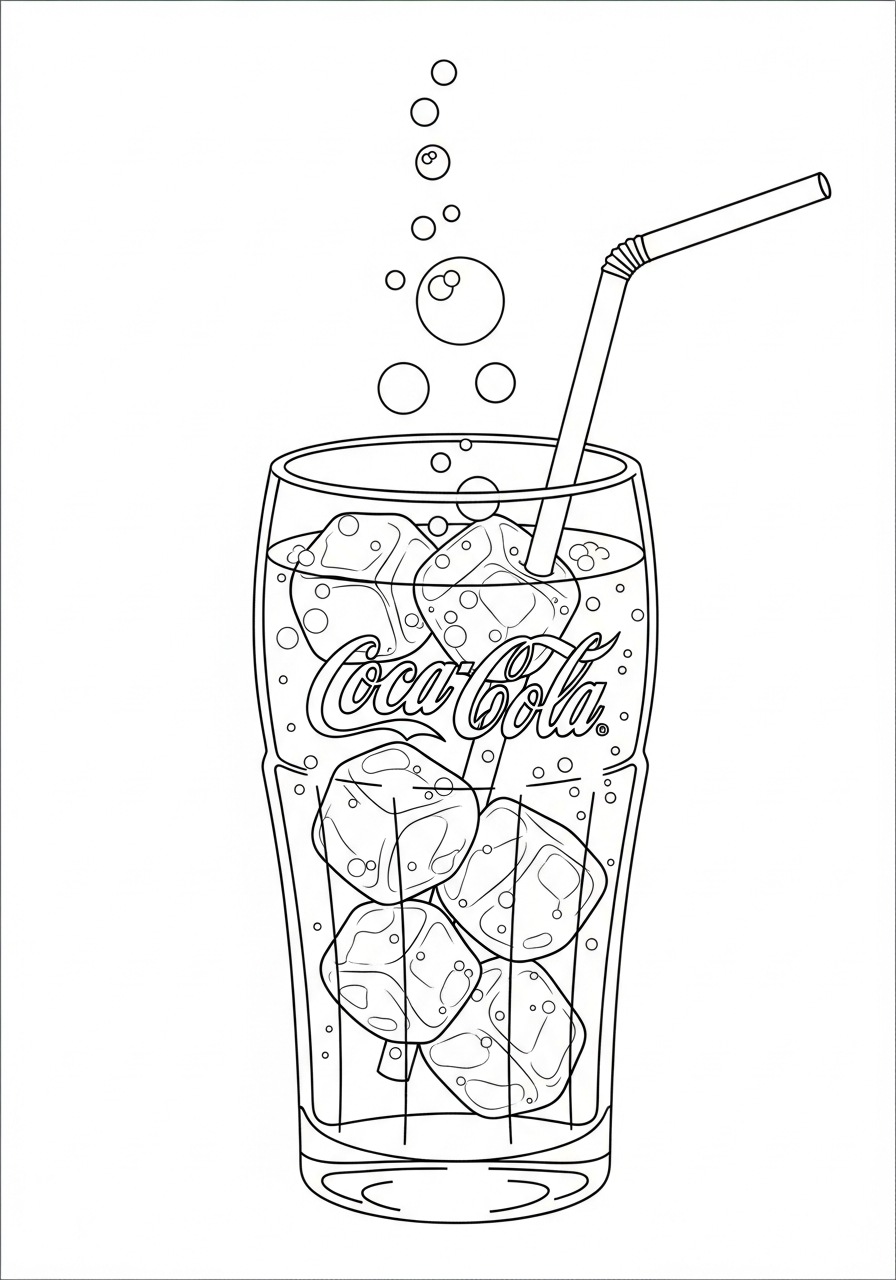 Coca Cola coloring pages free 1