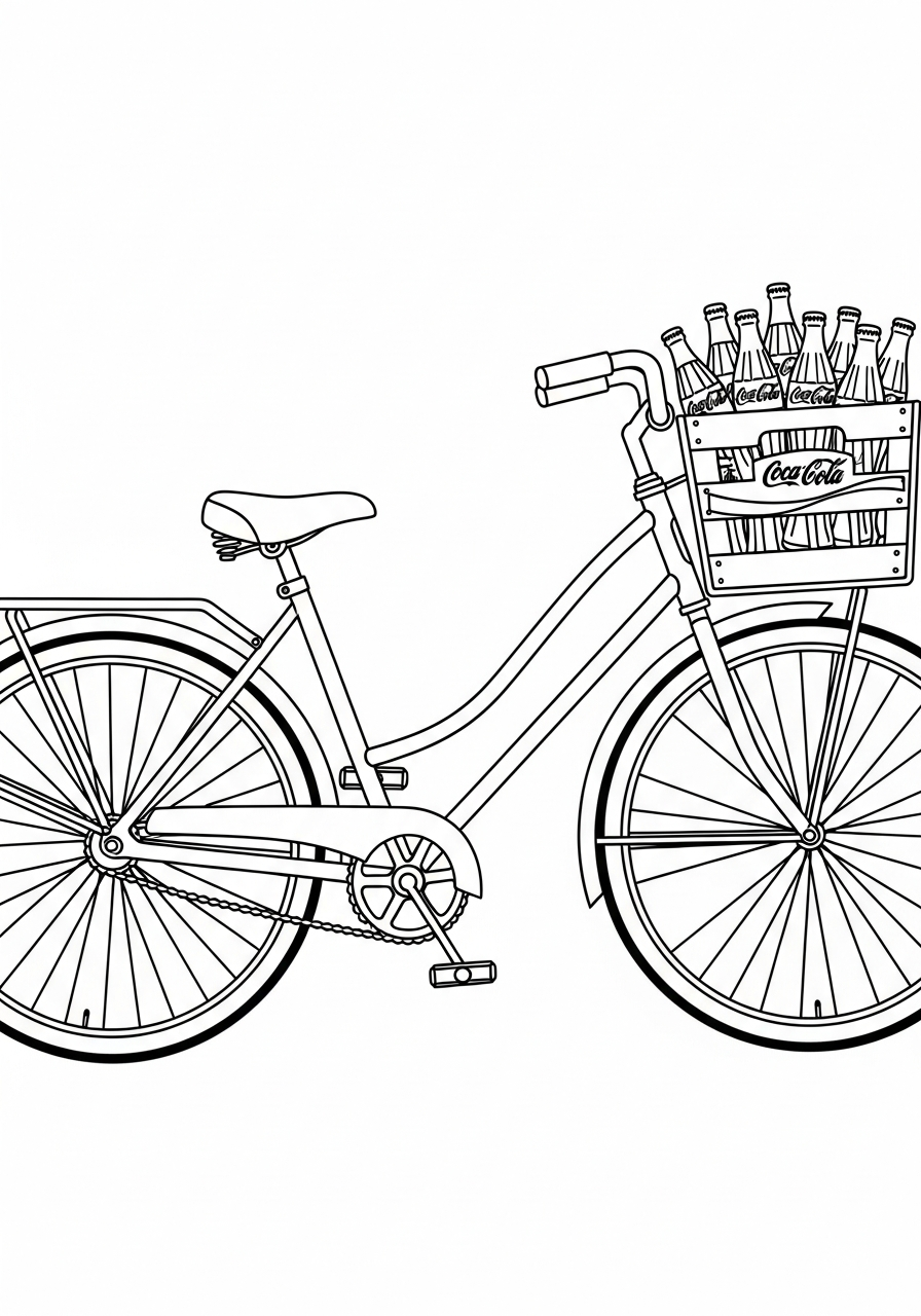 coloring pages for Coca Cola