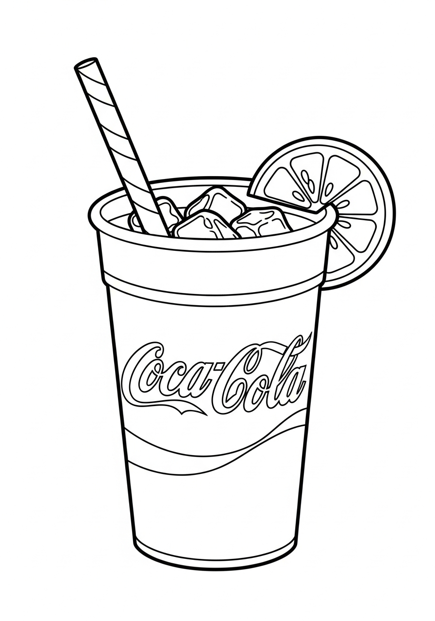 Coca Cola coloring pages for adults pdf