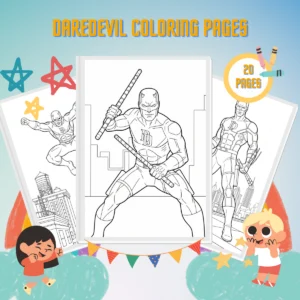 Daredevil Coloring Pages thumbnail