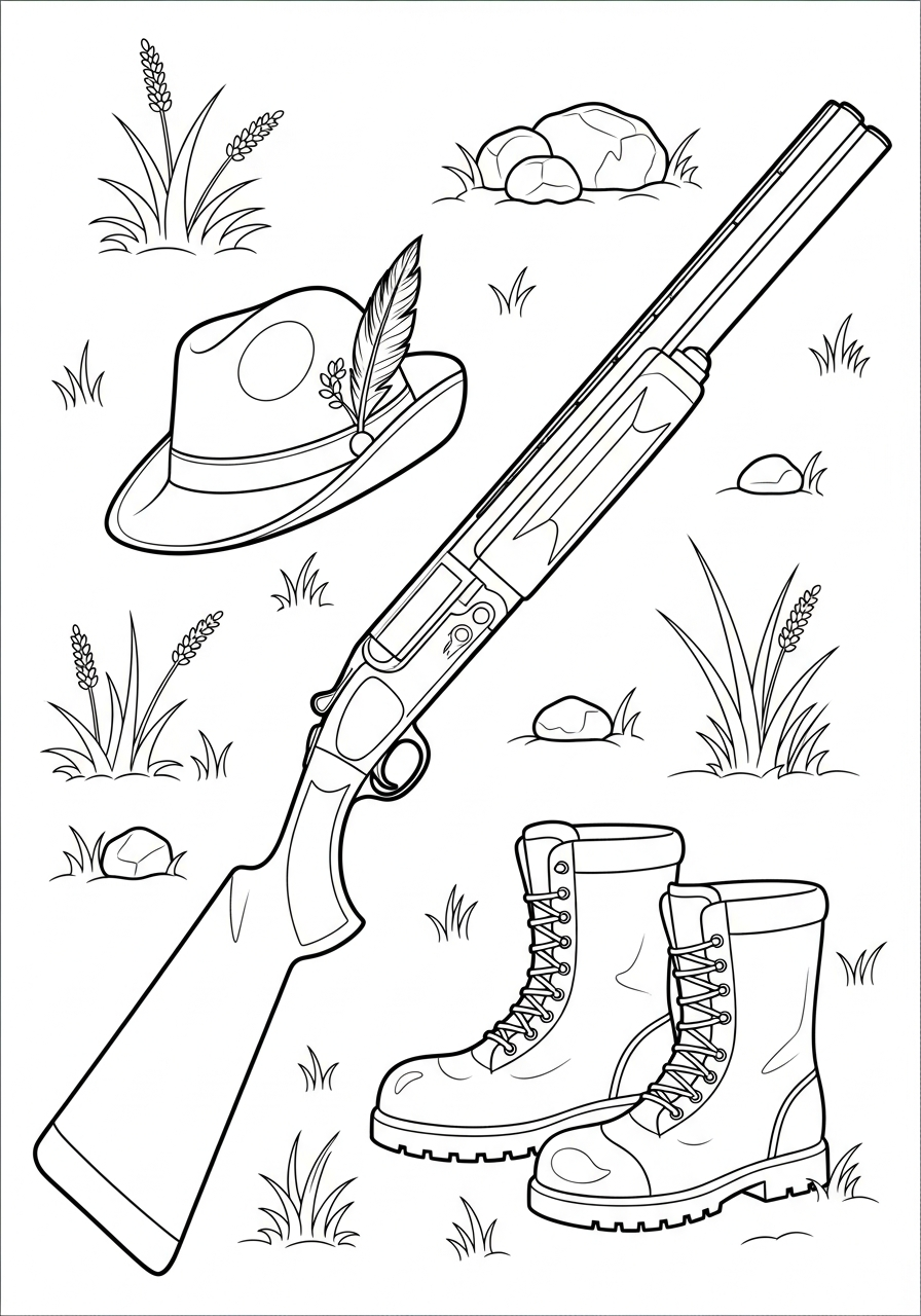 grinch Gun coloring pages
