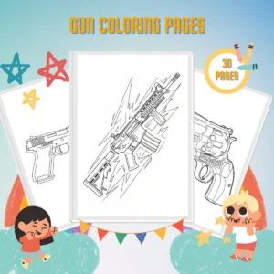Gun Coloring Pages thumbnail