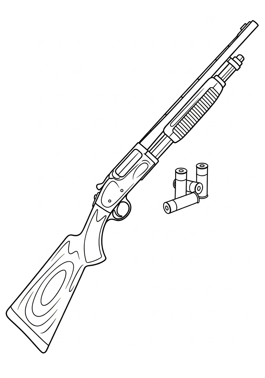 fun Gun coloring pages