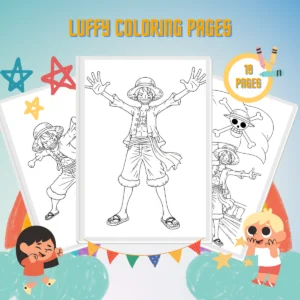 Luffy Coloring Pages thumbnail