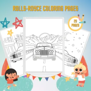 Rolls-Royce Coloring Pages thumbnail