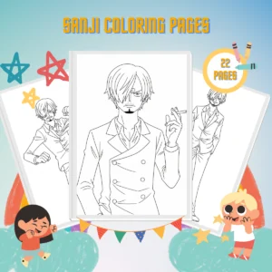 Sanji Coloring Pages thumbnail
