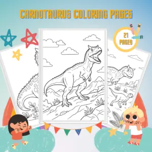 Carnotaurus Coloring Pages thumbnail