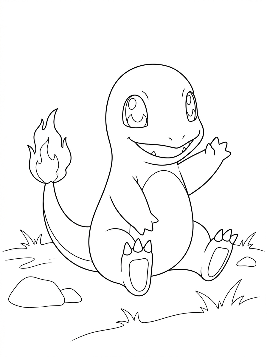 Charmander Coloring Pages 5 grinch Charmander coloring pages