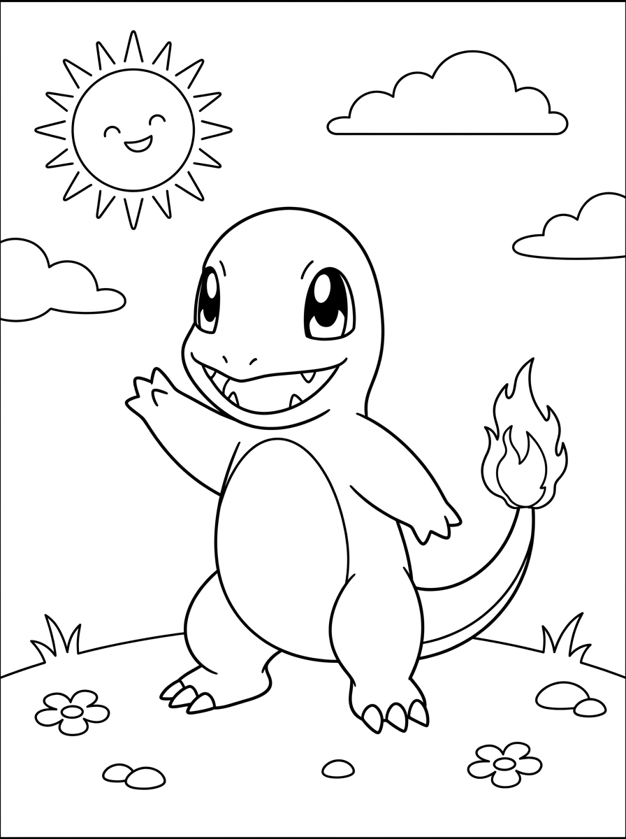 Charmander Coloring Pages 10 Charmander coloring pages grinch