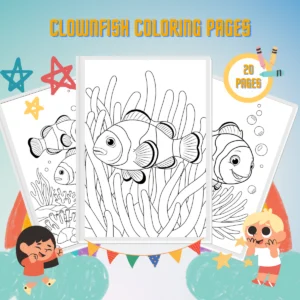 Clownfish Coloring Pages thumbnail