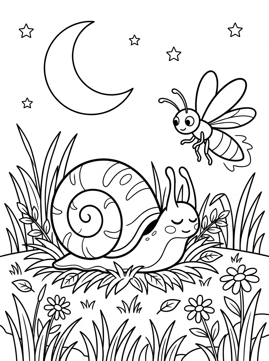 fun Firefly coloring pages
