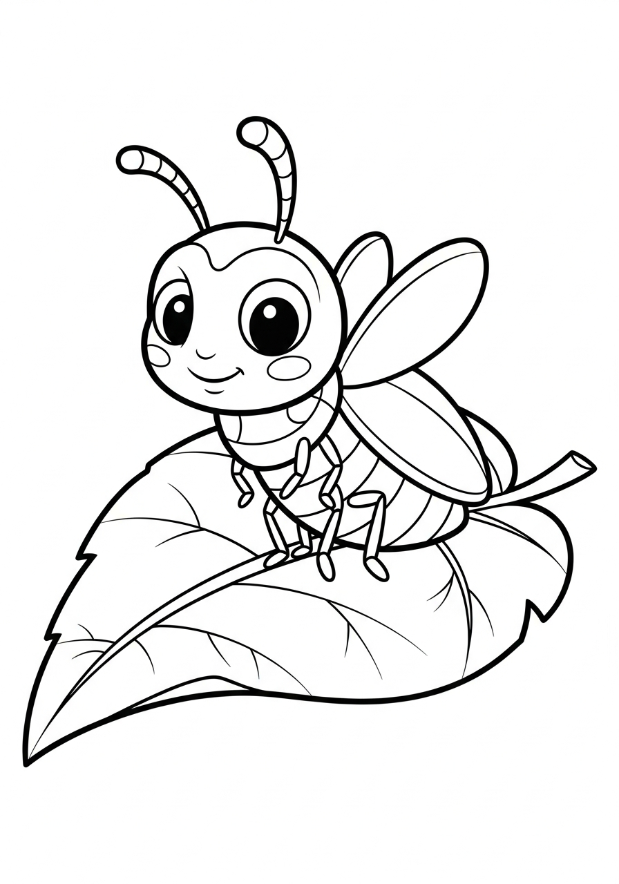 Firefly ornaments coloring pages