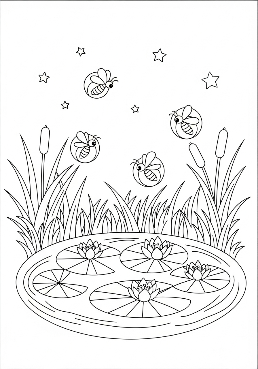 cute coloring pages Firefly