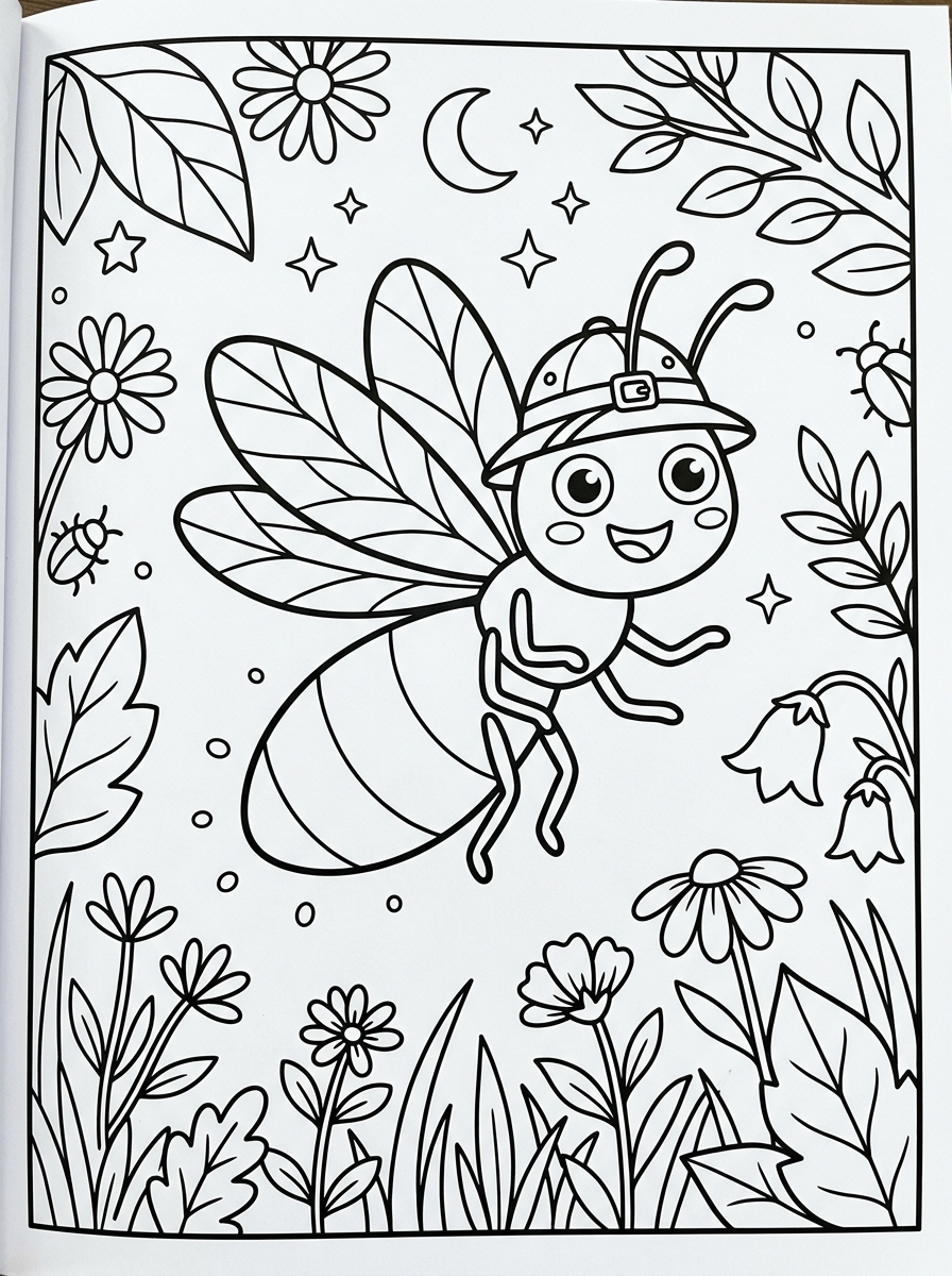 Firefly coloring pages printable