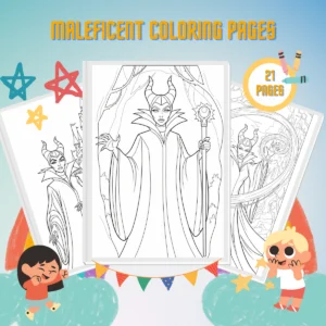 Maleficent Coloring Pages thumbnail