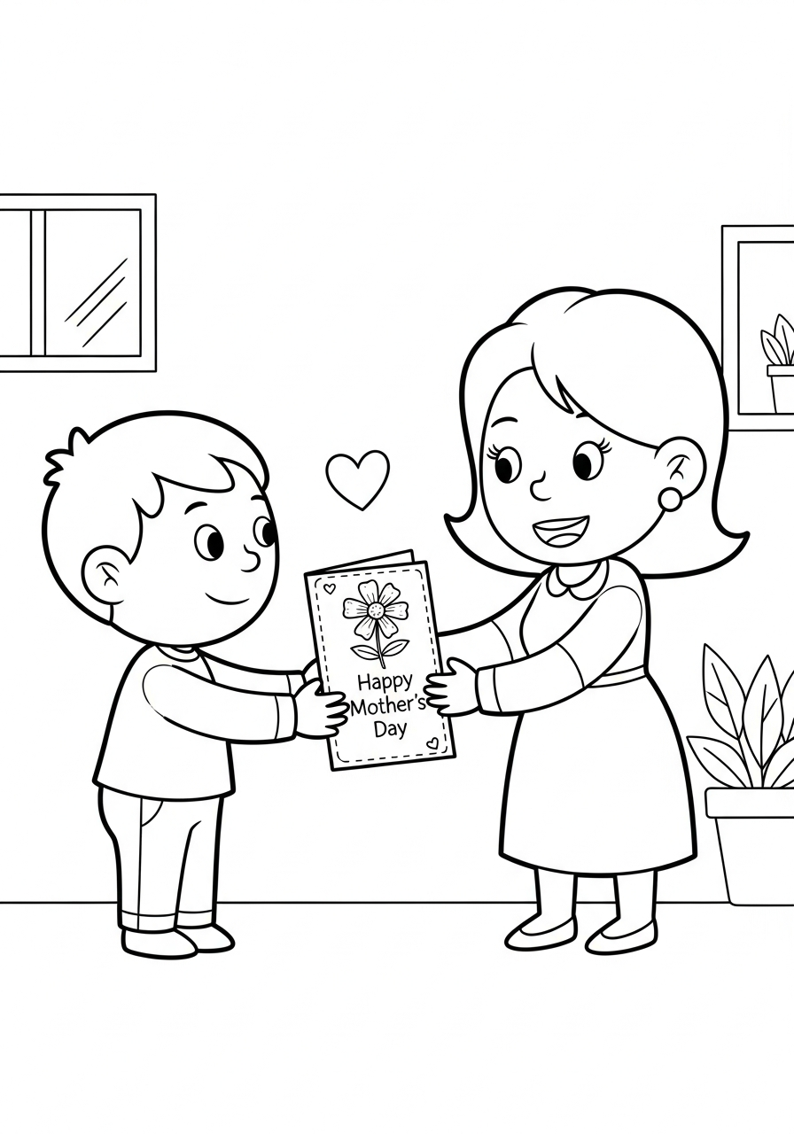 fun Mother’s Day coloring pages