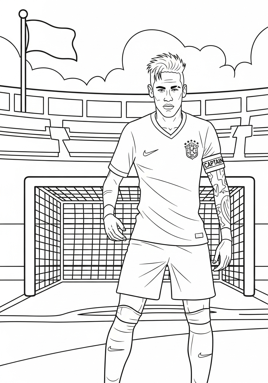 Neymar Coloring Pages 11 grinch Neymar coloring pages