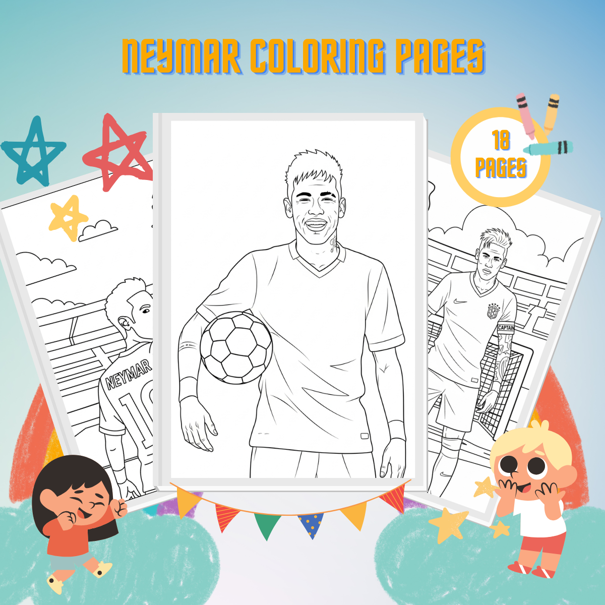 18 Neymar Coloring Pages Free Printables For Kids 18-neymar-coloring-pages-free-printables-for-kids