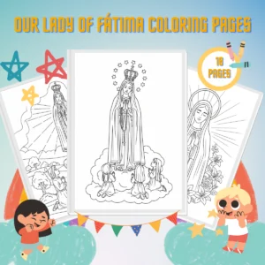 Our Lady of Fátima Coloring Pages thumbnail