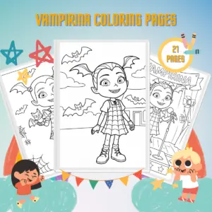 Vampirina Coloring Pages thumbnail