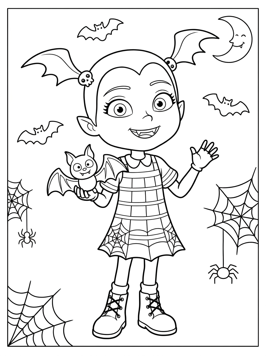 Vampirina Coloring Pages 6 Vampirina free coloring pages