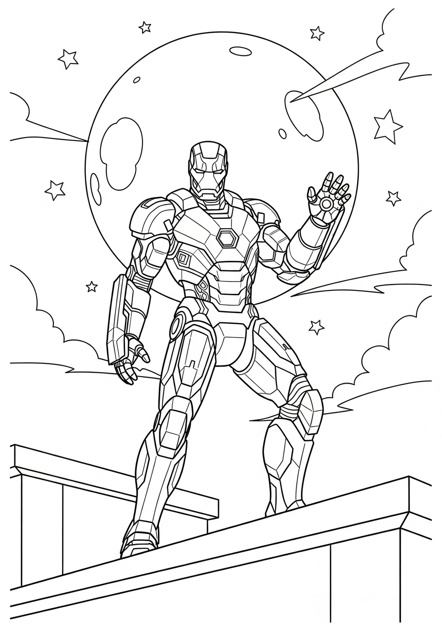 War Machine Coloring Pages 11 War Machine coloring pages printable