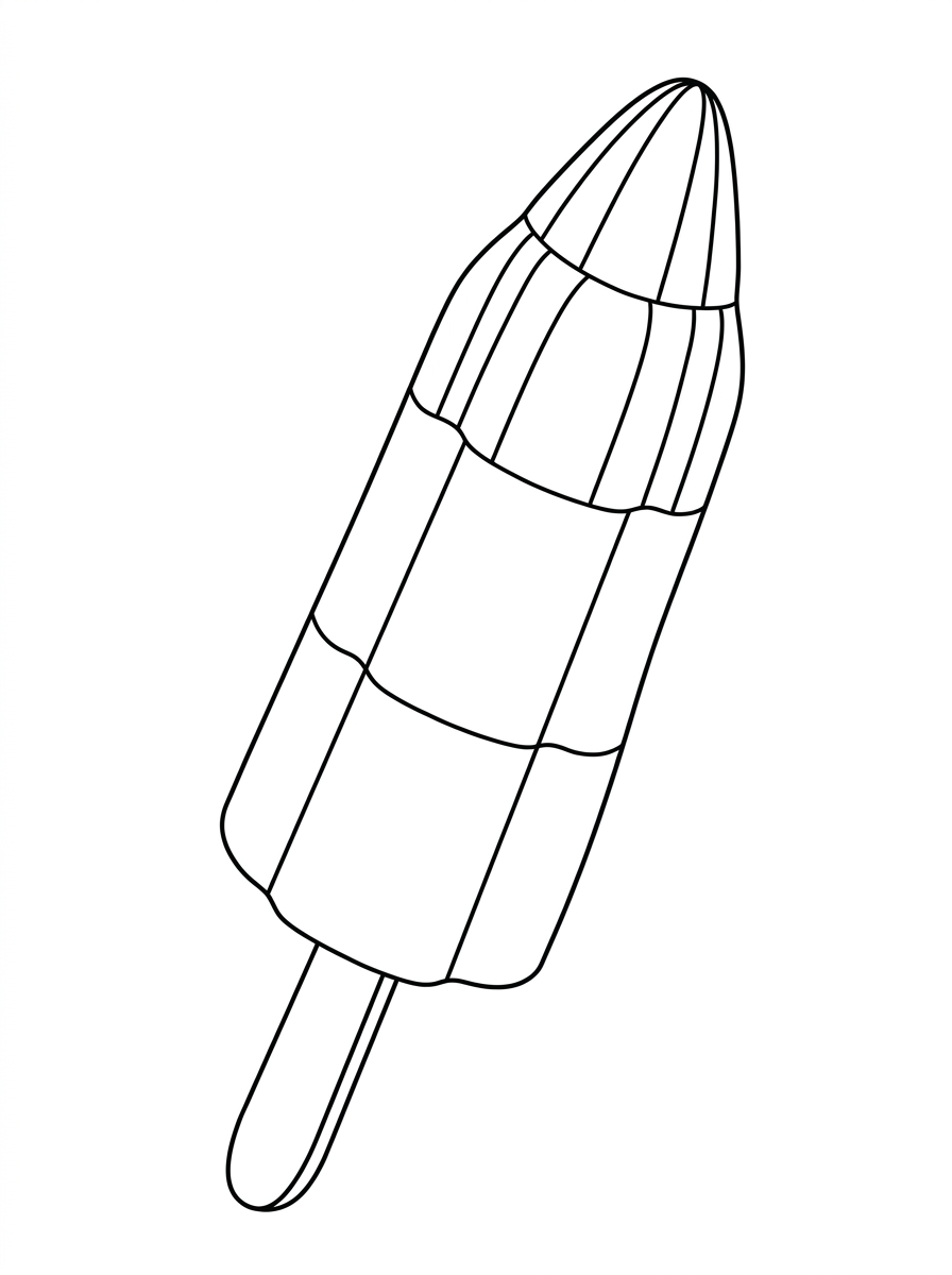 coloring pages for kids Bomb Pop