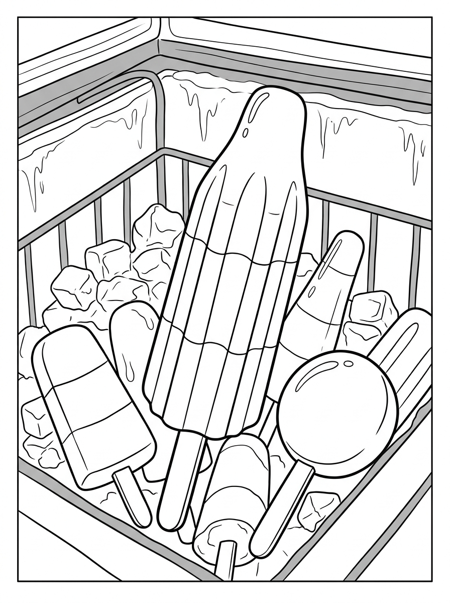 grinch cute Bomb Pop coloring pages 1