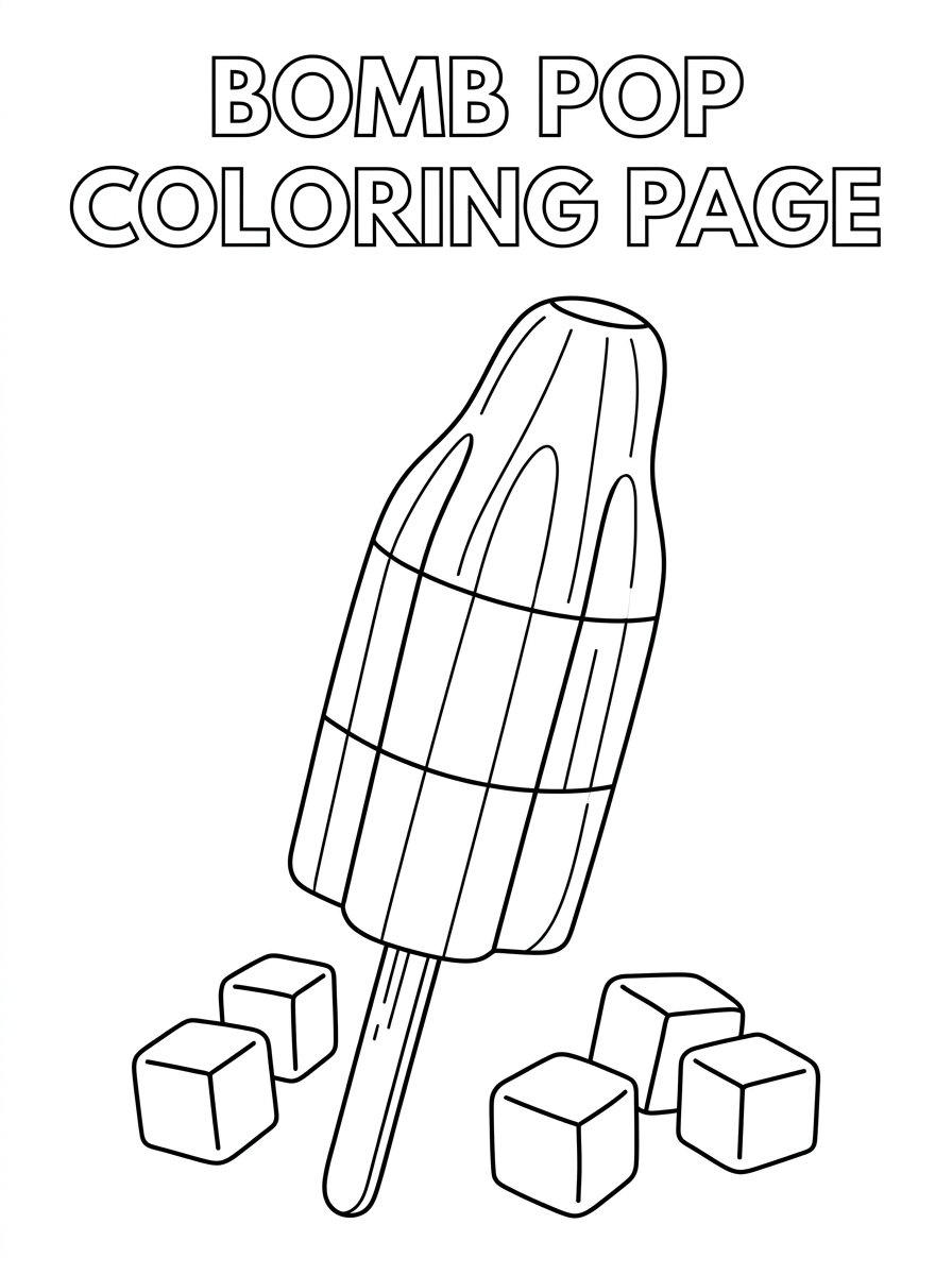 grinch cute Bomb Pop coloring pages