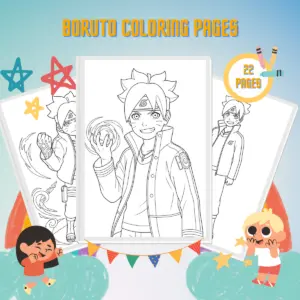 Boruto Coloring Pages thumbnail
