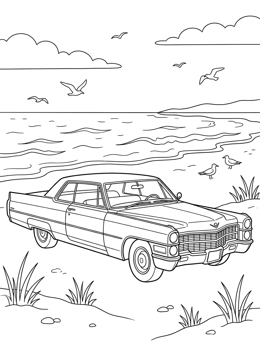 Cadillac Coloring Pages 13 coloring pages for Cadillac