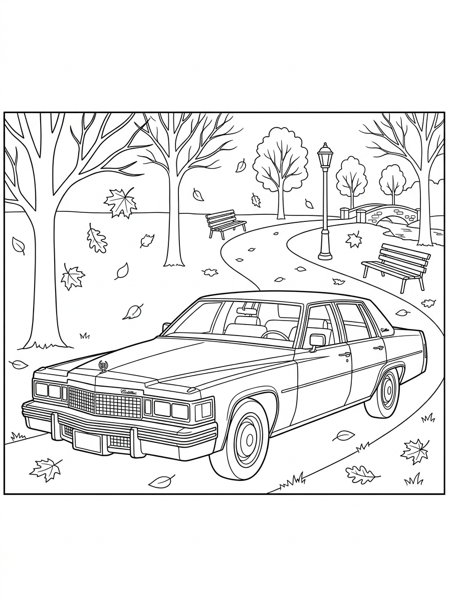 Cadillac Coloring Pages 20 Cadillac coloring pages for adults easy