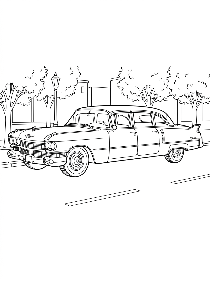 Cadillac Coloring Pages 22 cute coloring pages Cadillac