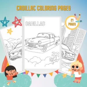 Cadillac Coloring Pages thumbnail