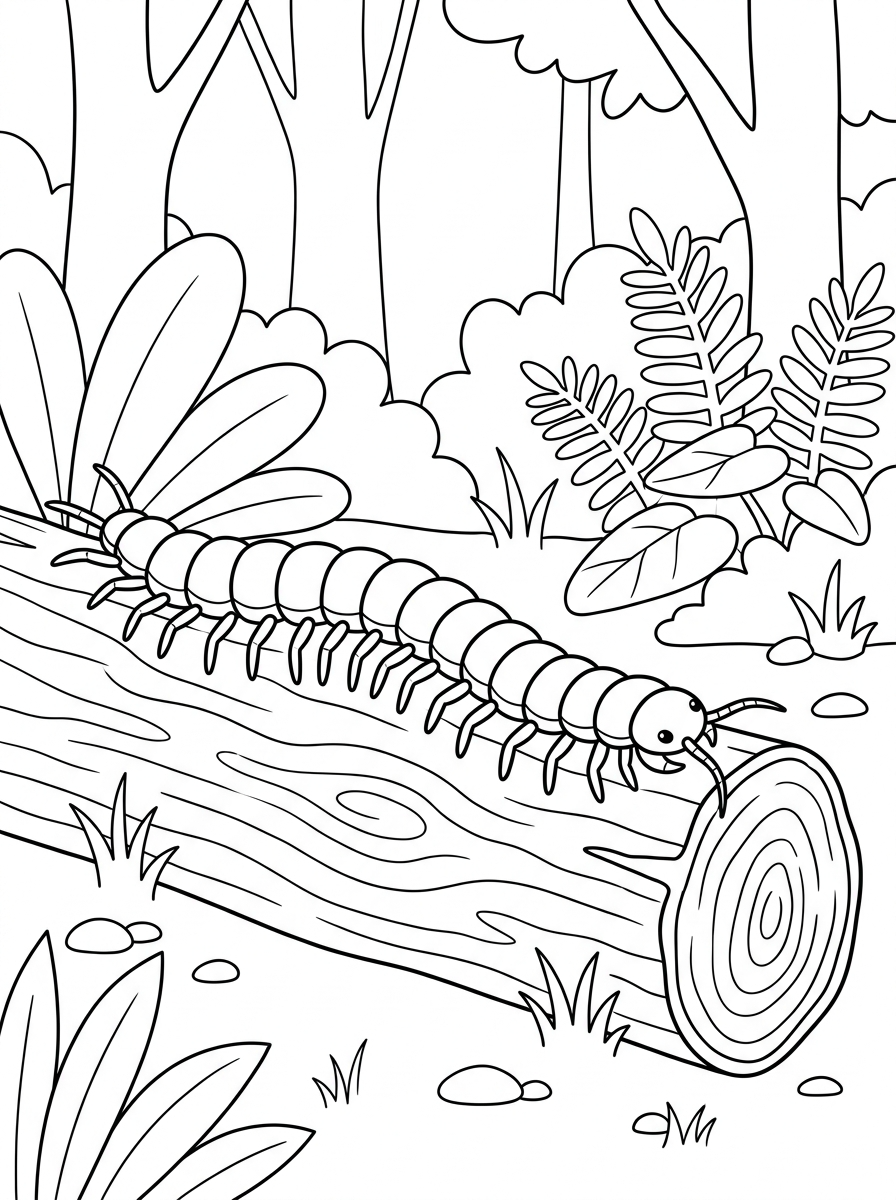Centipede coloring pages grinch 1