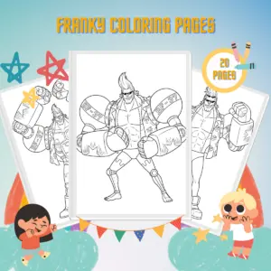 Franky Coloring Pages thumbnail