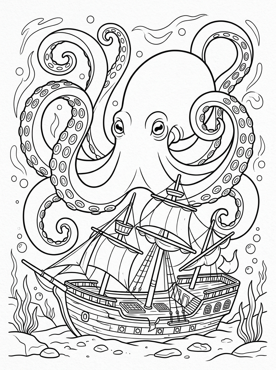 Desenhos para colorir gratuitas para imprimir Kraken_coloring_page_deep_ocean_202606021049