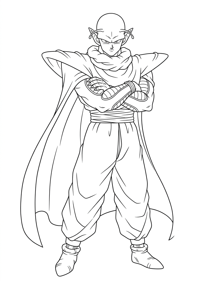 Piccolo Coloring Pages 6 Piccolo coloring pages free
