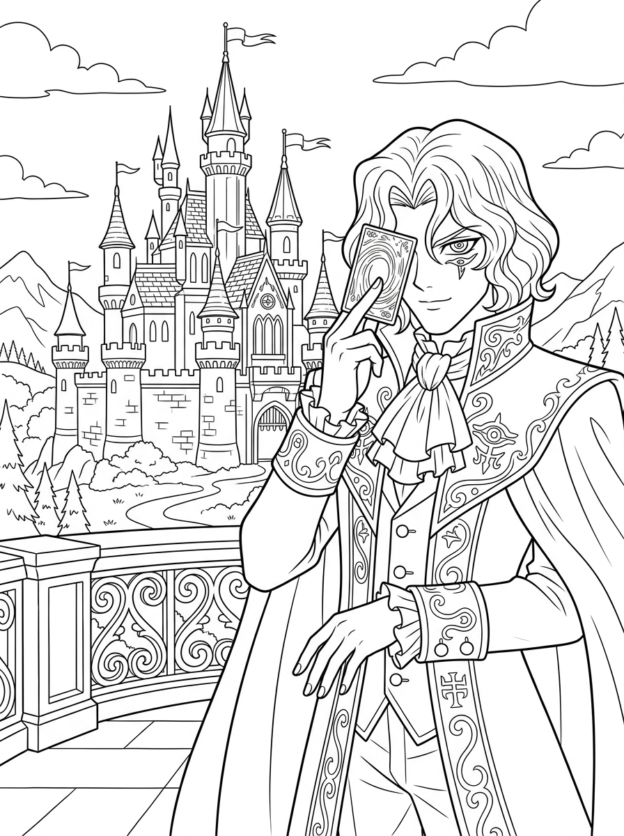 Yu-Gi-Oh Coloring Pages 8 free printable coloring pages Yu Gi Oh