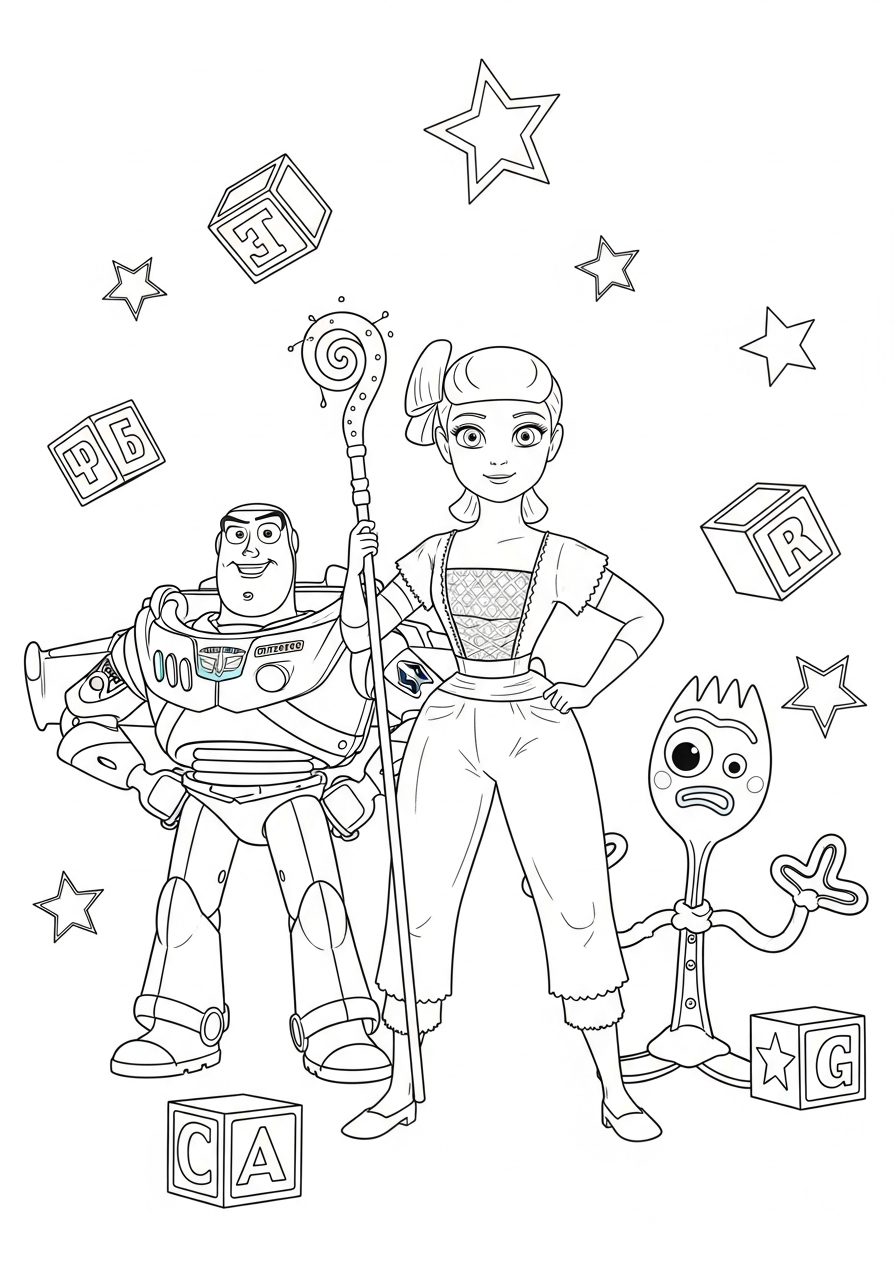 Bo Peep Coloring Pages 21 Bo Peep decorations coloring pages