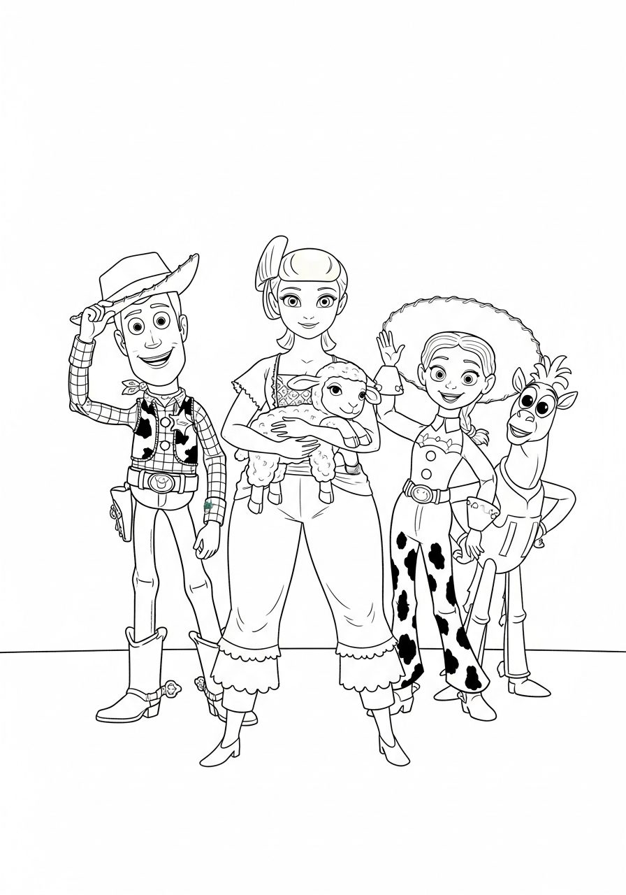 Bo Peep Coloring Pages 22 grinch Bo Peep coloring pages