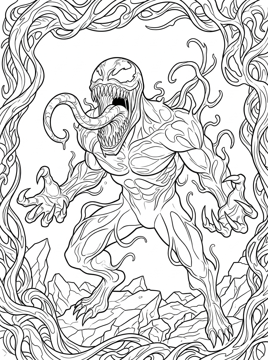 Carnage Coloring Pages 11 coloring pages printable Carnage